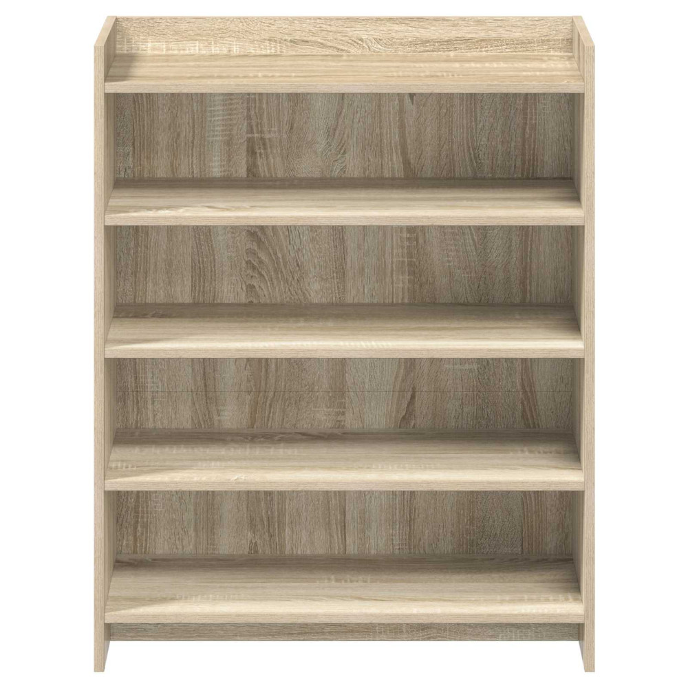 Produktbild för Skoskåp med lagring Sonoma-ek 73,5 x 36 x 92 cm Konstruerat trä