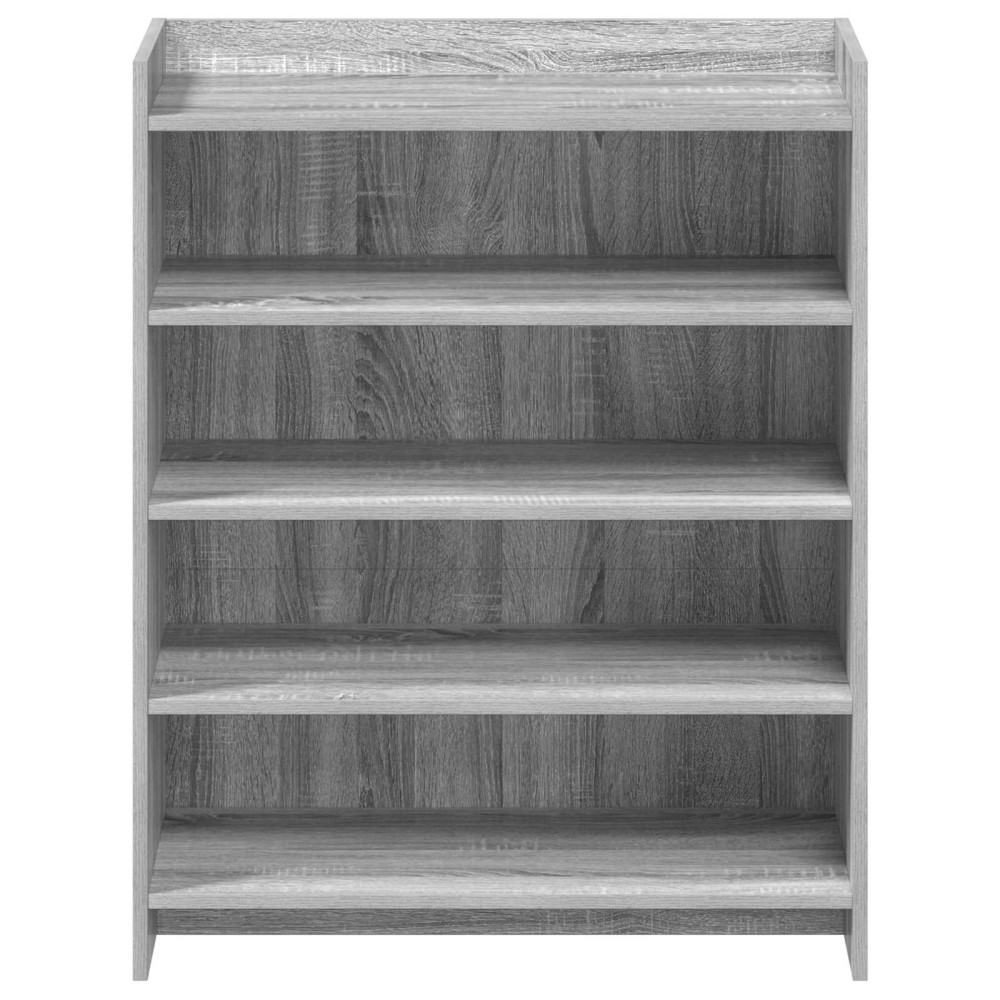 Produktbild för Skoskåp Grå Sonoma 73,5 x 36 x 92 cm Konstruerat trä