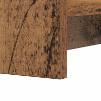 Produktbild för Skoskåp Gammalt trä 73,5 x 36 x 92 cm Konstruerat trä