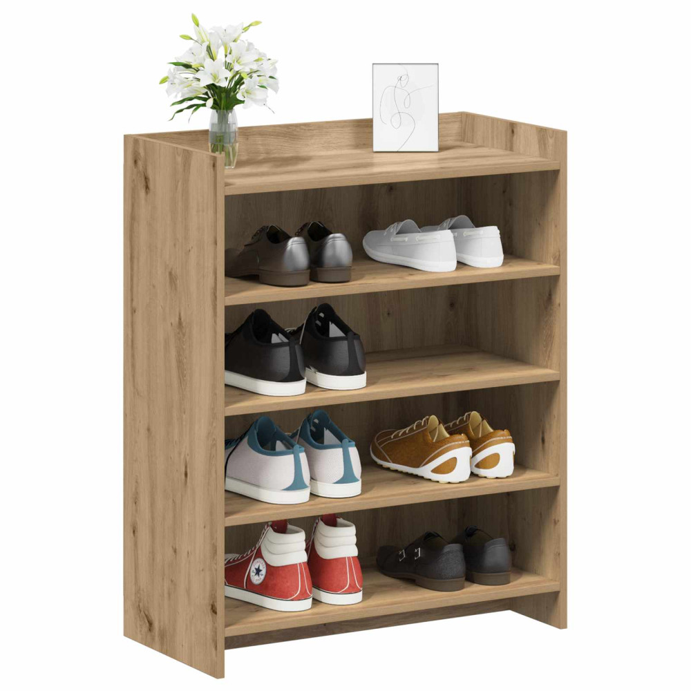 Produktbild för Skoskåp Artisan-ek 73,5 x 36 x 92 cm Konstruerat trä
