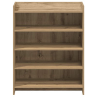 Produktbild för Skoskåp Artisan-ek 73,5 x 36 x 92 cm Konstruerat trä