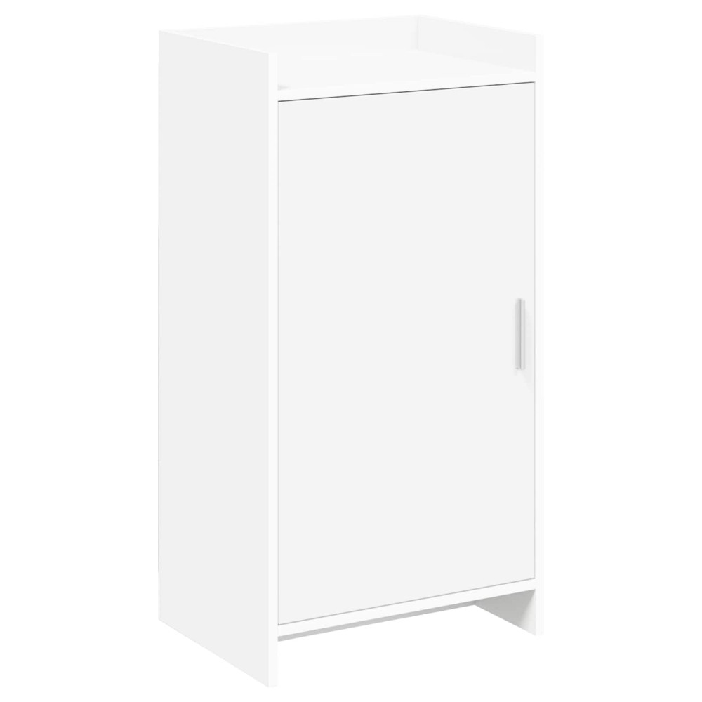 Produktbild för Skoskåp med lagring Vit 48 x 36 x 92 cm Konstruerat trä