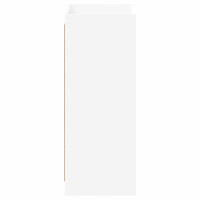 Produktbild för Skoskåp med lagring Vit 48 x 36 x 92 cm Konstruerat trä