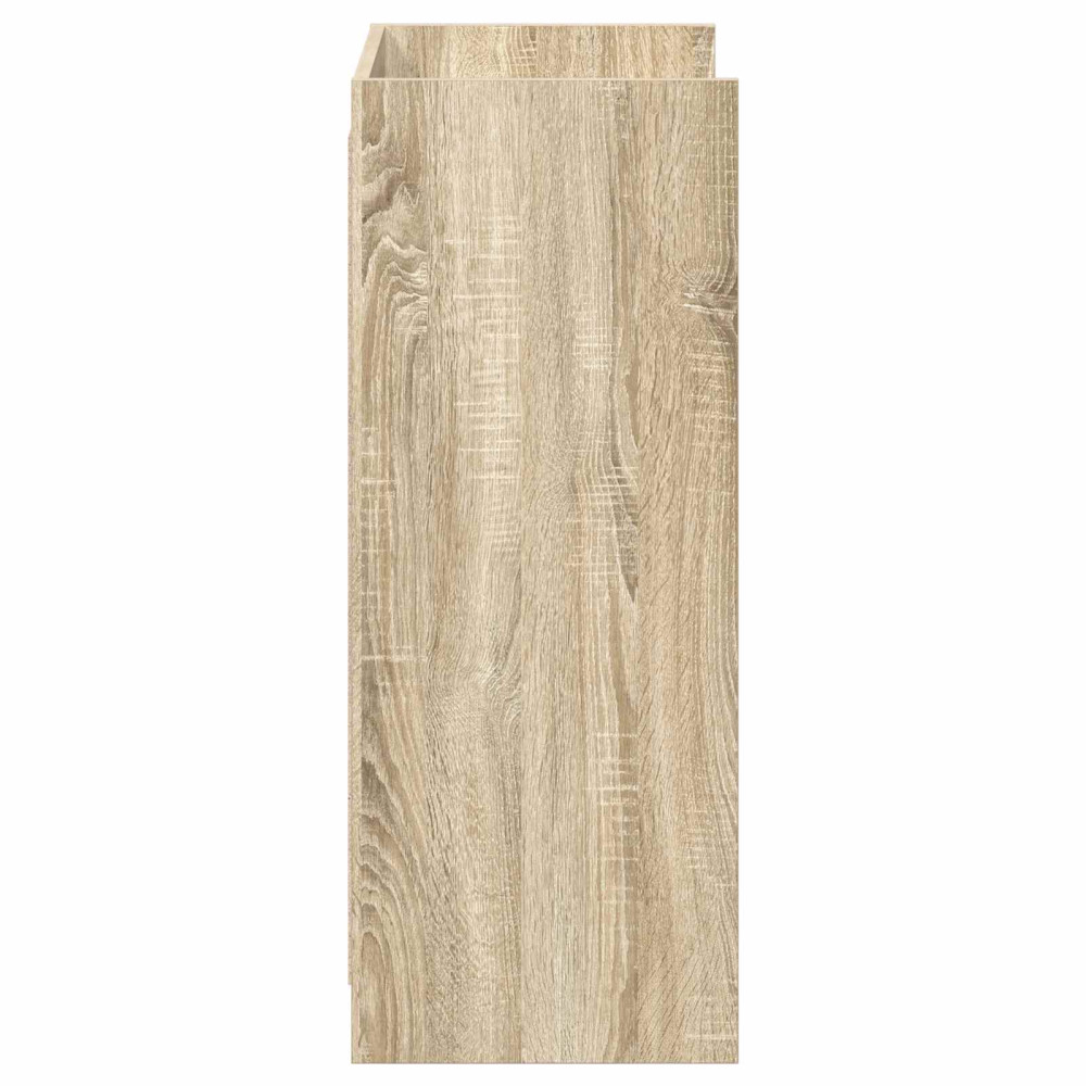 Produktbild för Skoskåp med lagring Sonoma-ek 48 x 36 x 92 cm Konstruerat trä