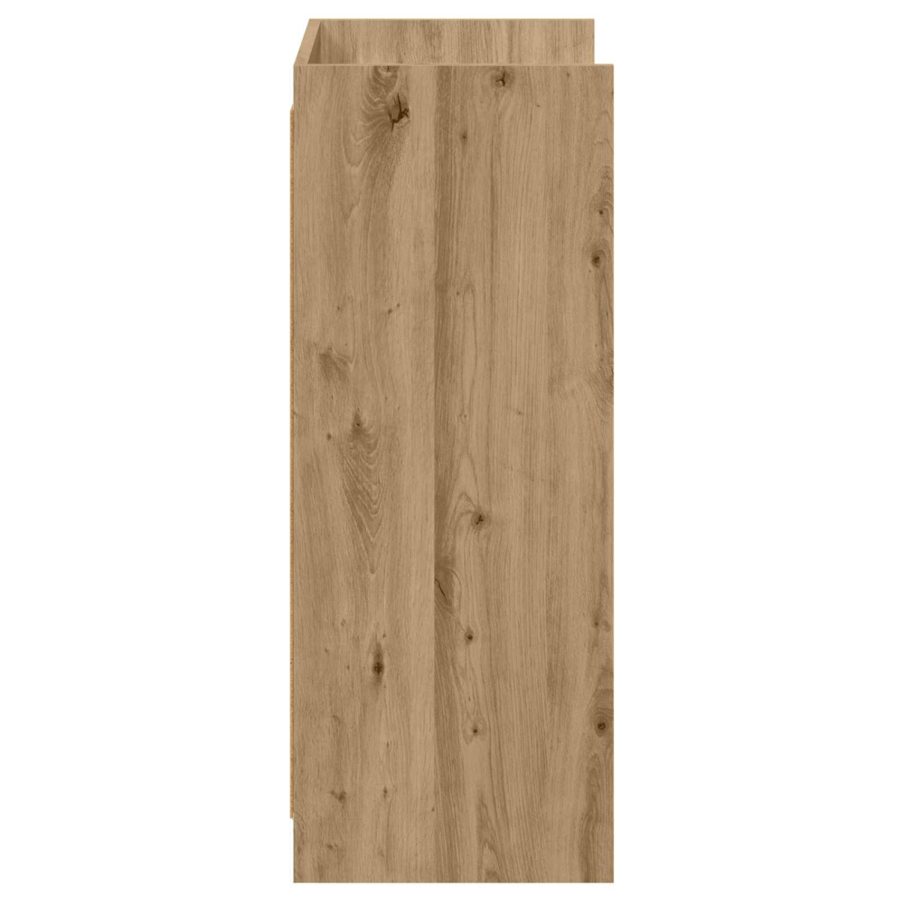Produktbild för Skoskåp med lagring Artisan-ek 48 x 36 x 92 cm Konstruerat trä