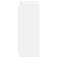 Produktbild för Skoskåp med lagring Vit 48 x 36 x 92 cm Konstruerat trä