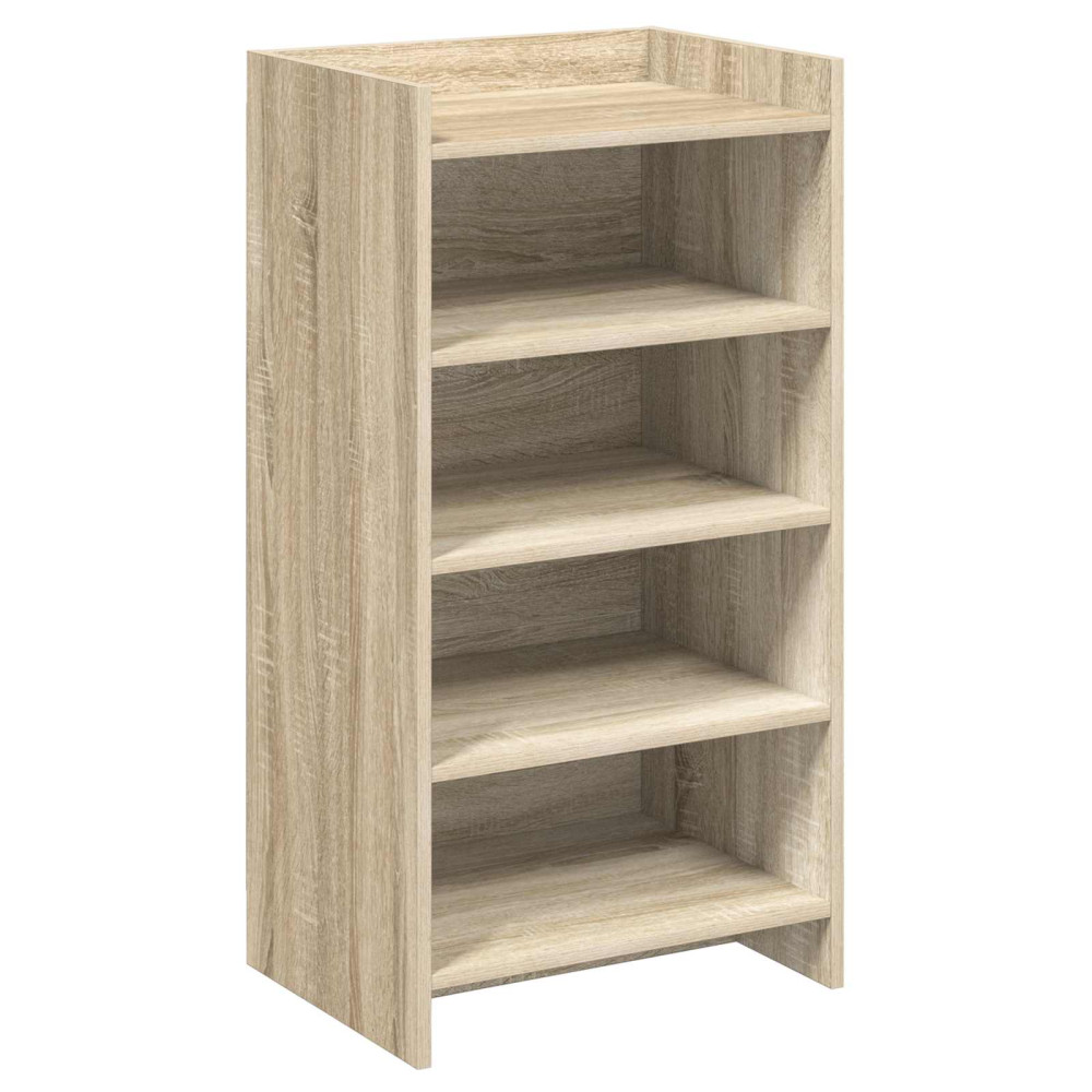 Produktbild för Skoskåp med lagring Sonoma-ek 48 x 36 x 92 cm Konstruerat trä