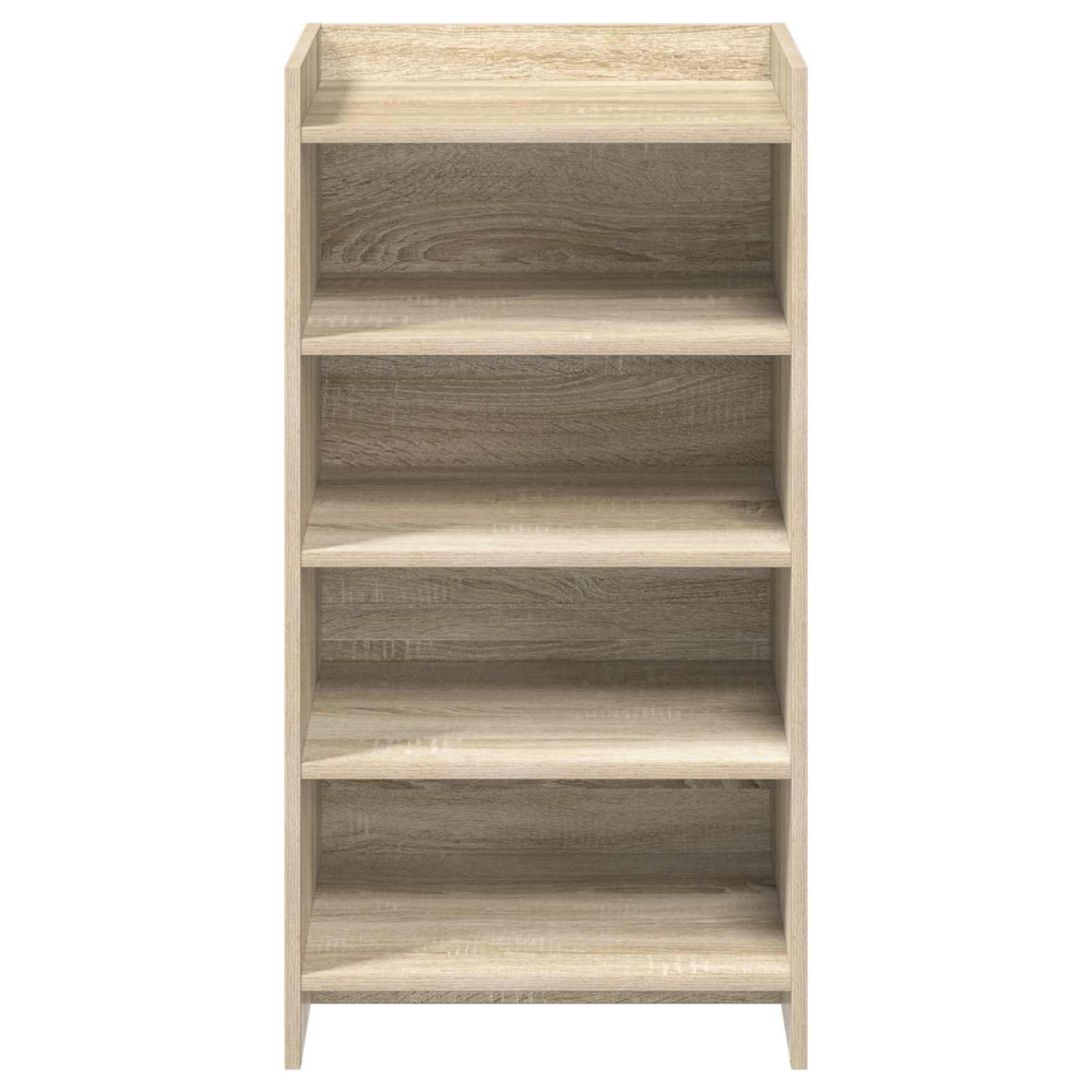Produktbild för Skoskåp med lagring Sonoma-ek 48 x 36 x 92 cm Konstruerat trä