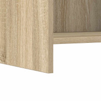 Produktbild för Skoskåp med lagring Sonoma-ek 48 x 36 x 92 cm Konstruerat trä