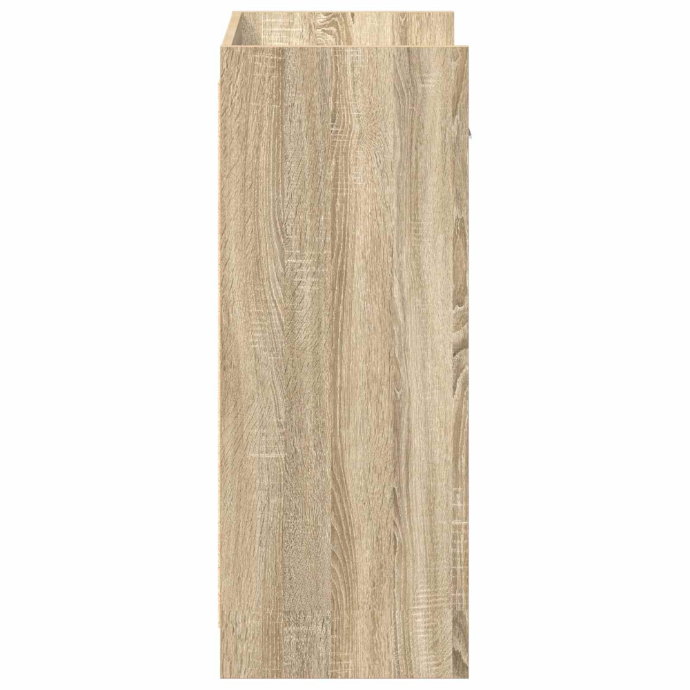 Produktbild för Skoskåp med låda Sonoma-ek 48 x 36 x 92 cm Konstruerat trä