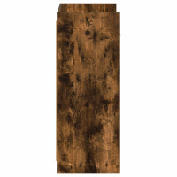 Produktbild för Skoskåp med låda Rökt ek 48 x 36 x 92 cm Konstruerat trä
