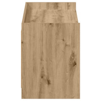 Produktbild för Skoskåp med dörr Artisan-ek 100 x 39,5 x 51 cm Konstruerat trä