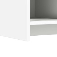 Produktbild för Skoskåp med lagring Vit 85 x 39,5 x 70 cm Konstruerat trä