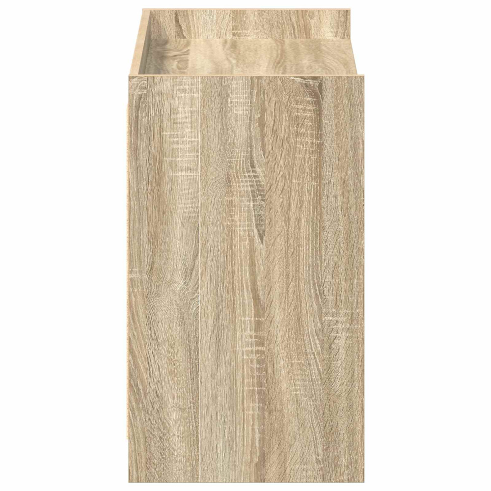 Produktbild för Skoskåp med lagring Sonoma-ek 85 x 39,5 x 70 cm Konstruerat trä