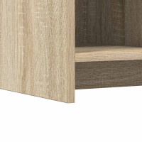 Produktbild för Skoskåp med lagring Sonoma-ek 85 x 39,5 x 70 cm Konstruerat trä