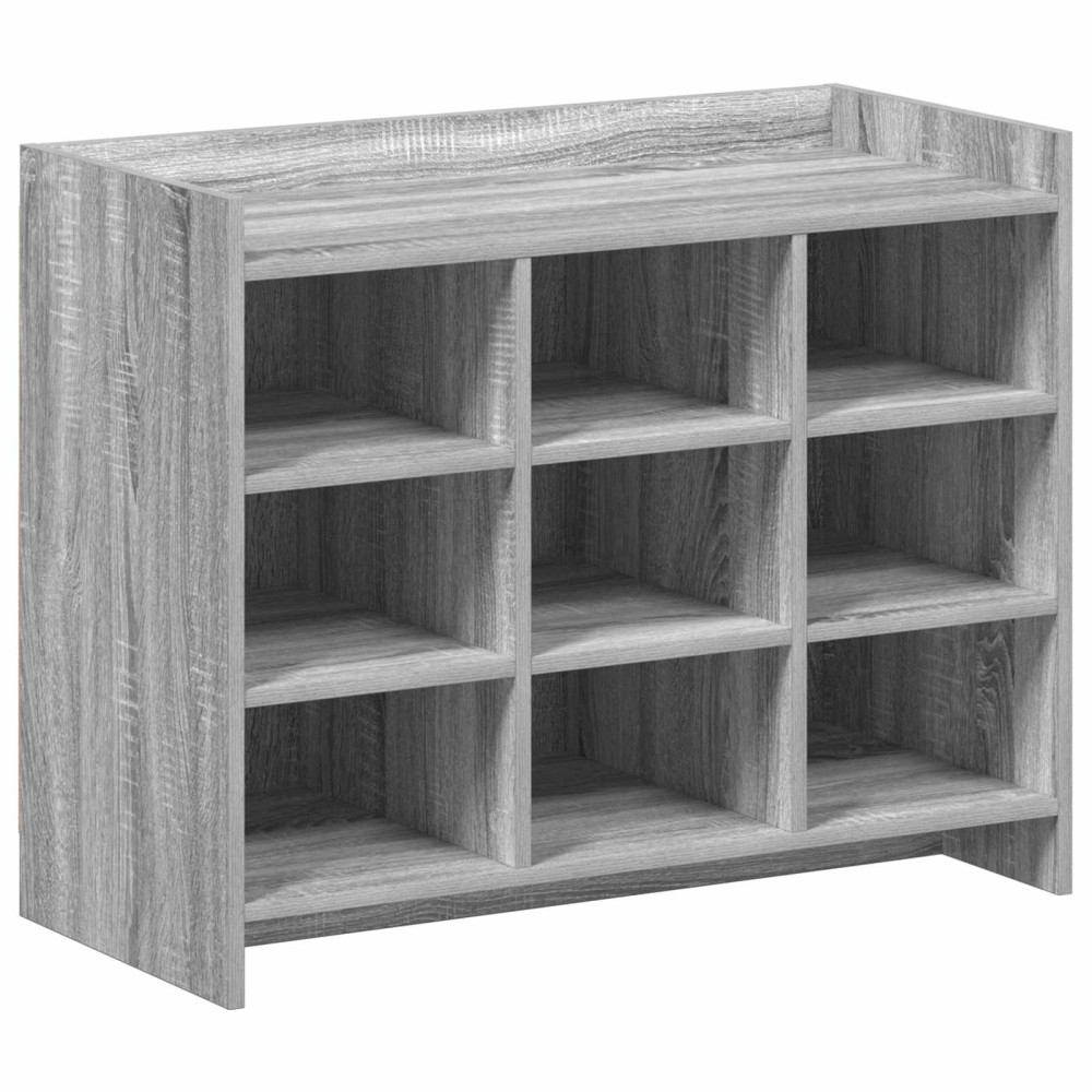 Produktbild för Skoskåp Grå Sonoma 85 x 39,5 x 70 cm Konstruerat trä