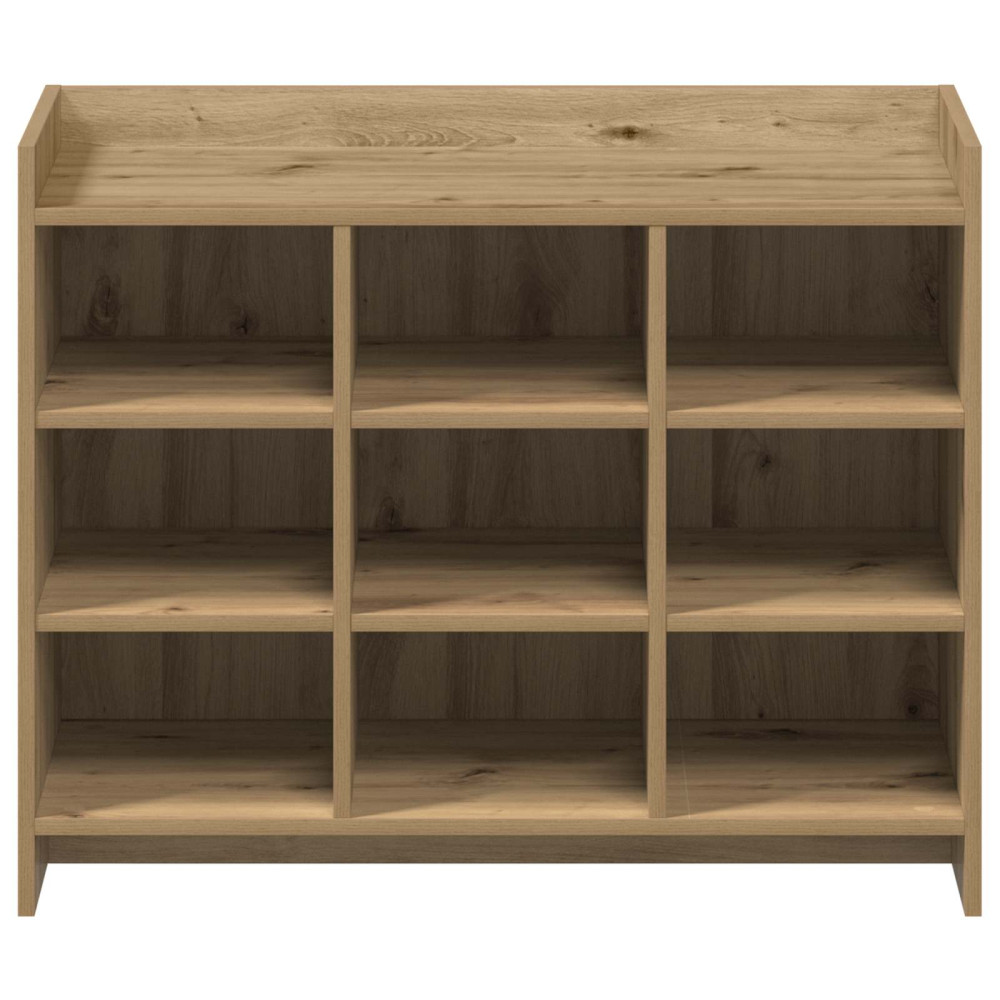 Produktbild för Skoskåp Artisan-ek 85 x 39,5 x 70 cm Konstruerat trä
