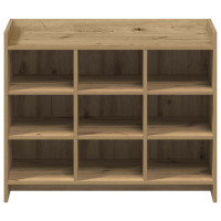 Produktbild för Skoskåp Artisan-ek 85 x 39,5 x 70 cm Konstruerat trä