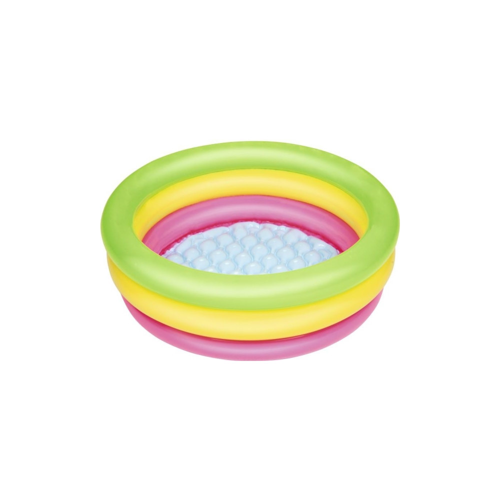 Produktbild för Bestway 51128, Uppblåsbar pool, 41 l, Rund, 2 År, Vinyl, Mul...