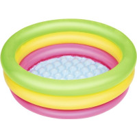 Produktbild för Bestway 51128, Uppblåsbar pool, 41 l, Rund, 2 År, Vinyl, Mul...