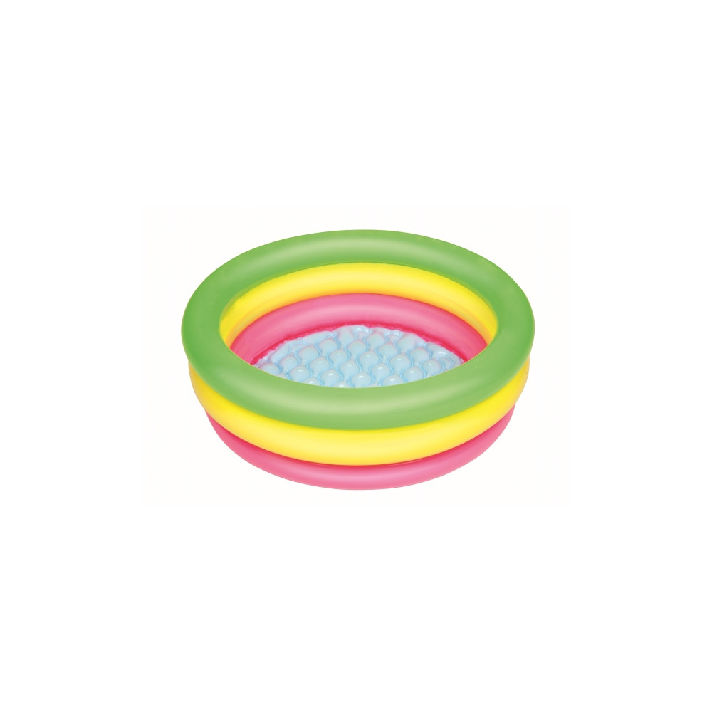 Produktbild för Bestway 51128, Uppblåsbar pool, 41 l, Rund, 2 År, Vinyl, Mul...