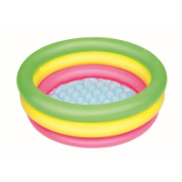 Produktbild för Bestway 51128, Uppblåsbar pool, 41 l, Rund, 2 År, Vinyl, Mul...