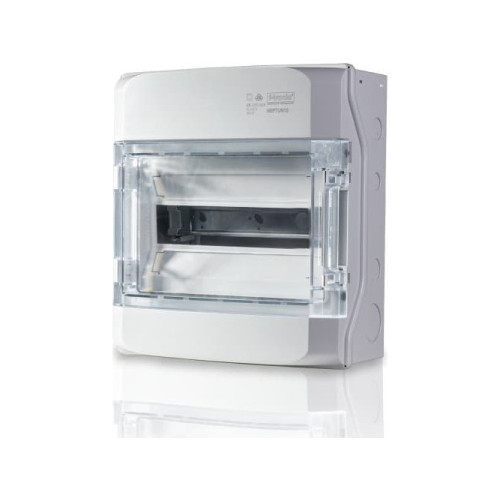 F - TRONIC GMBH Spamel kopplings-/modulskåp utanpåliggande 1x12 IP65 NEPTUN1...