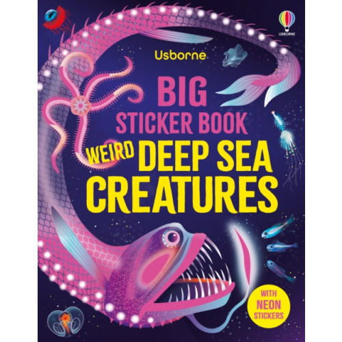 Usborne Publishing Ltd Big Sticker Book Weird Deep Sea Creatures (häftad, eng)