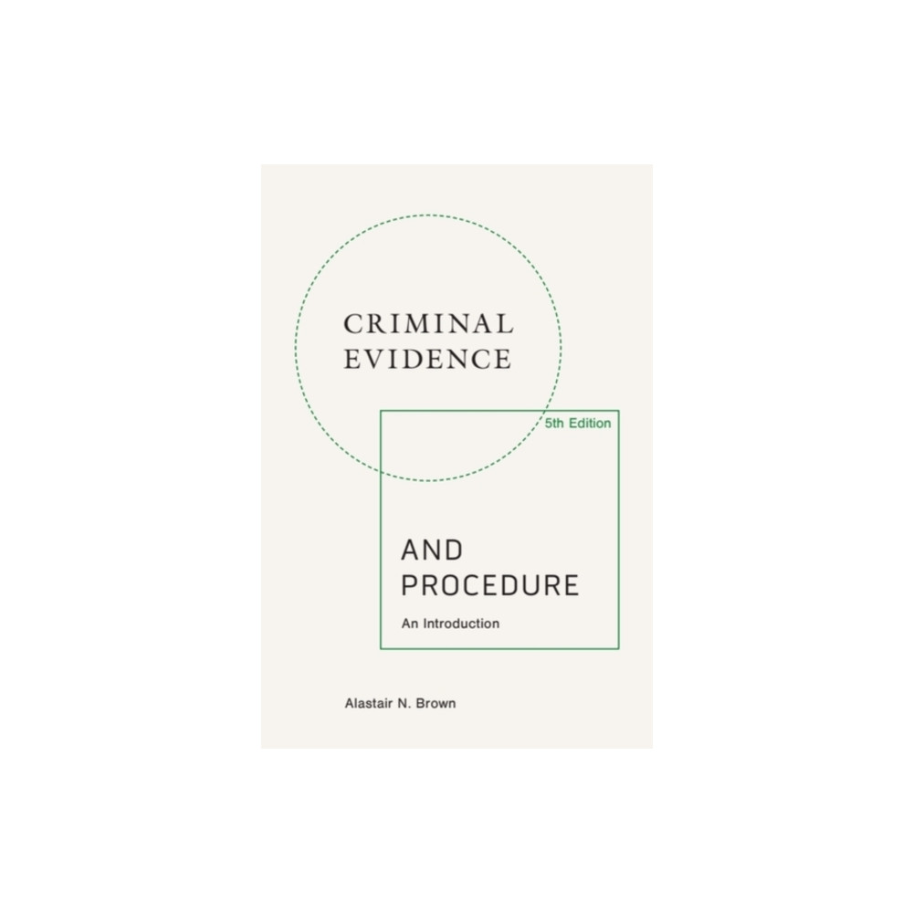 Produktbild för Criminal Evidence and Procedure, 5th edition (häftad, eng)