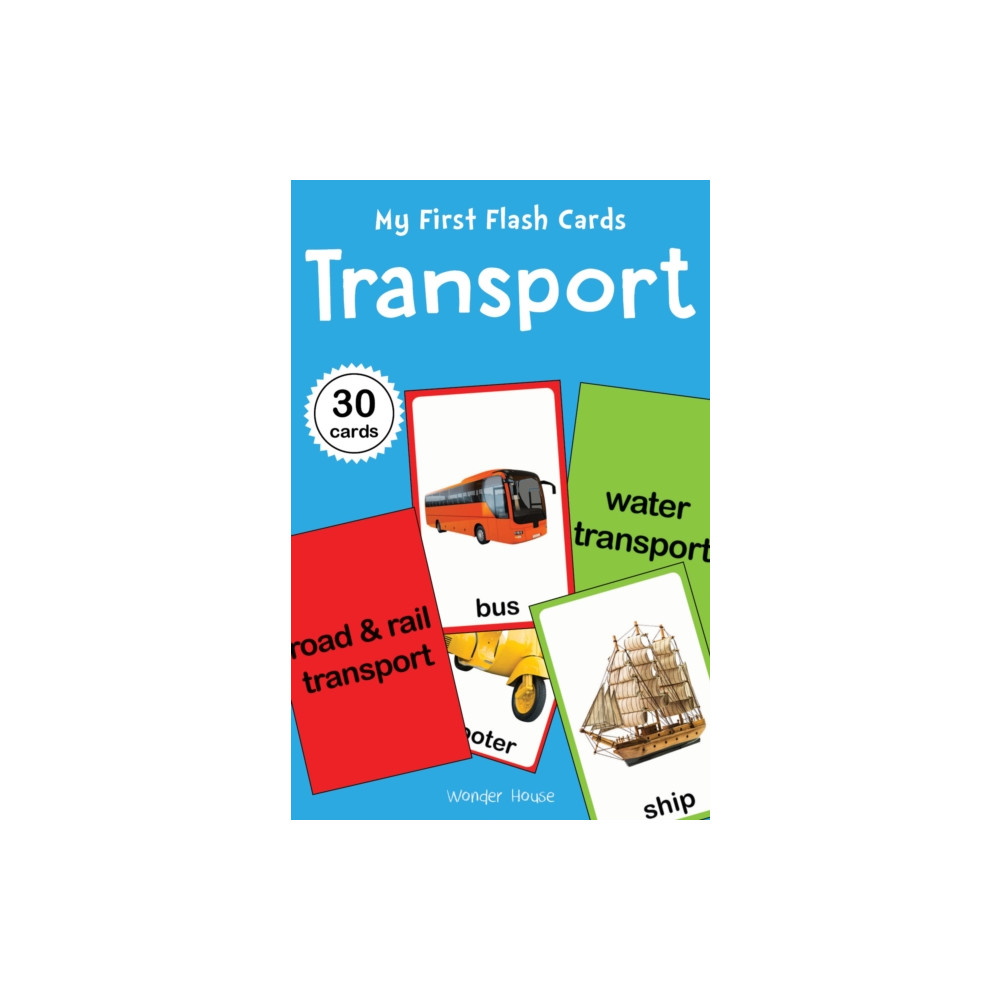 Produktbild för My First Flash Cards : Transport (häftad, eng)
