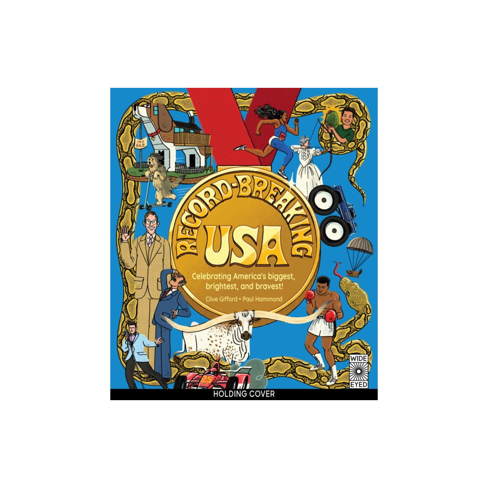Produktbild för Record-Breaking USA (inbunden, eng)