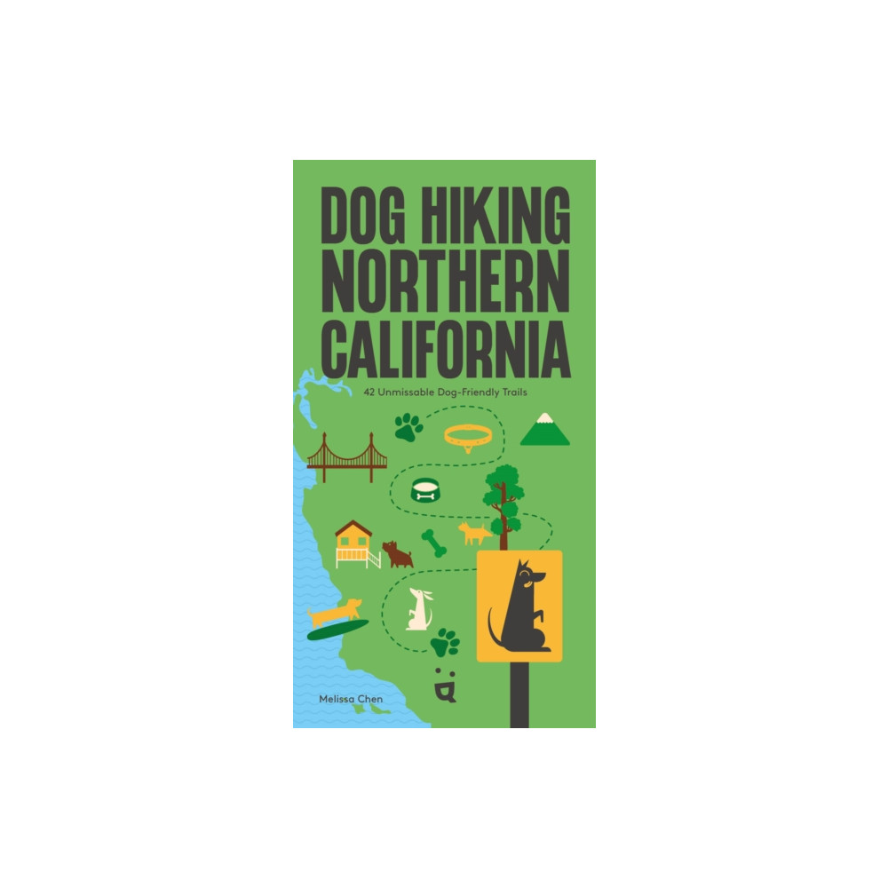 Produktbild för Dog Hiking Northern California (häftad, eng)