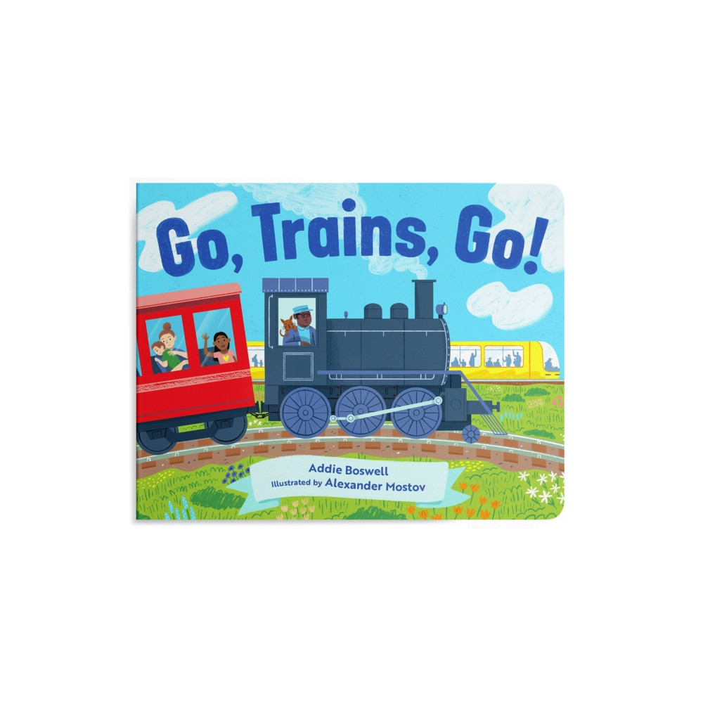 Produktbild för Go, Trains, Go! A Train Book for Toddlers 1-3 (bok, board book, eng)