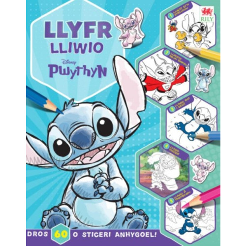 Rily Publications Ltd Llyfr Lliwio Disney Pwythyn (häftad, wel)
