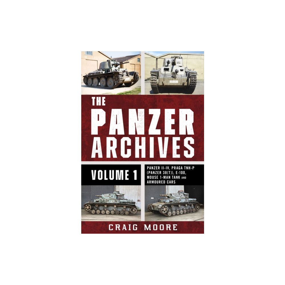 Produktbild för The Panzer Archives, Volume 1 (inbunden, eng)