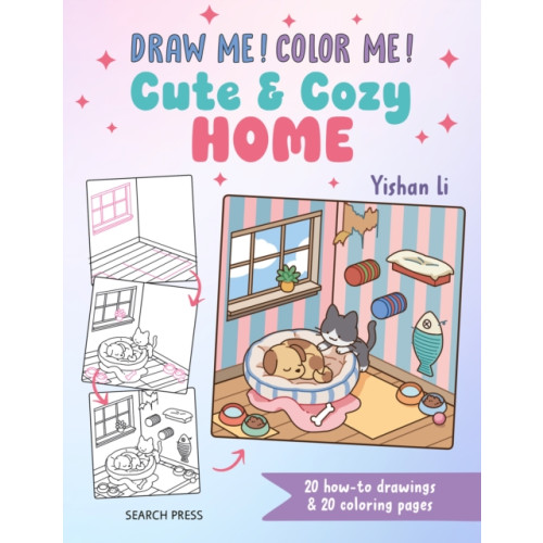 Search Press Ltd Draw me! Color me!: Cute & Cozy Home (häftad, eng)