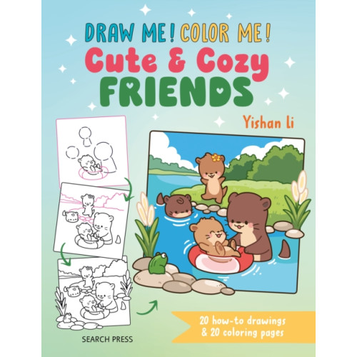Search Press Ltd Draw me! Color me!: Cute & Cozy Friends (häftad, eng)