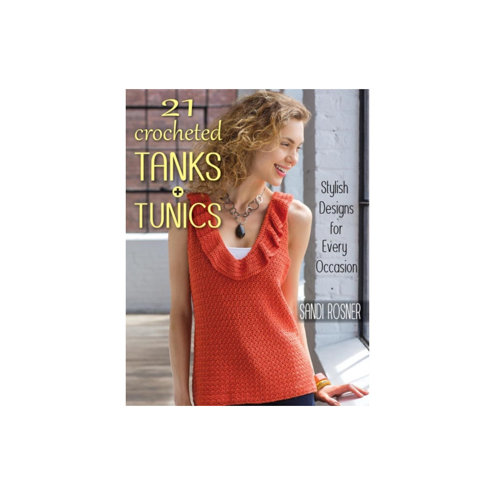 Produktbild för 21 Crocheted Tanks and Tunics (häftad, eng)