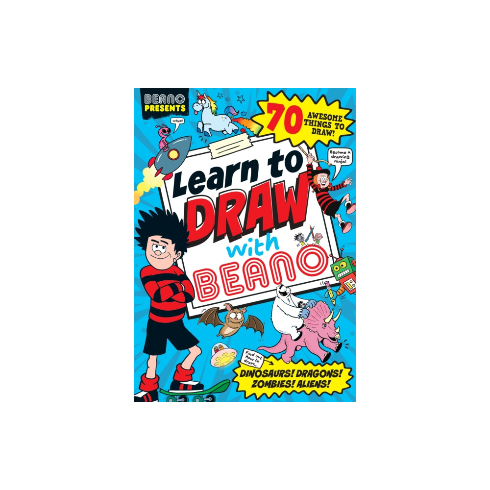 Produktbild för Beano Presents: Learn To Draw With Beano (häftad, eng)