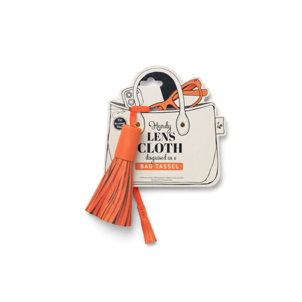Produktbild för Bag Tassel Lens Cloths - Orange