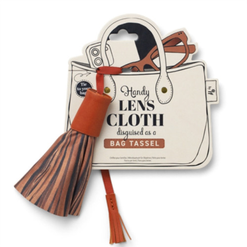 That Company Called If Bag Tassel Lens Cloths - Brown