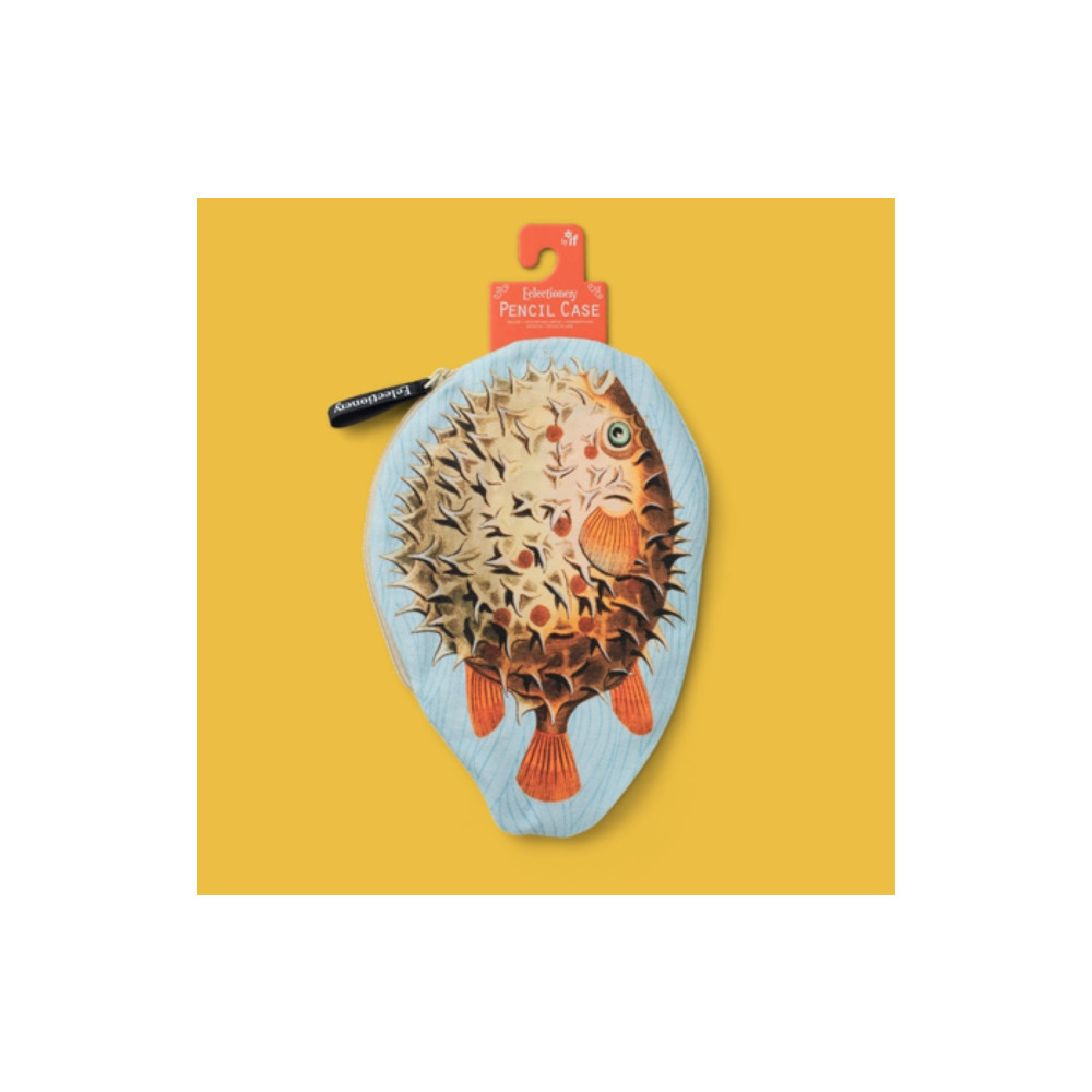 Produktbild för Eclectionery Pencil Case - Puffer Fish