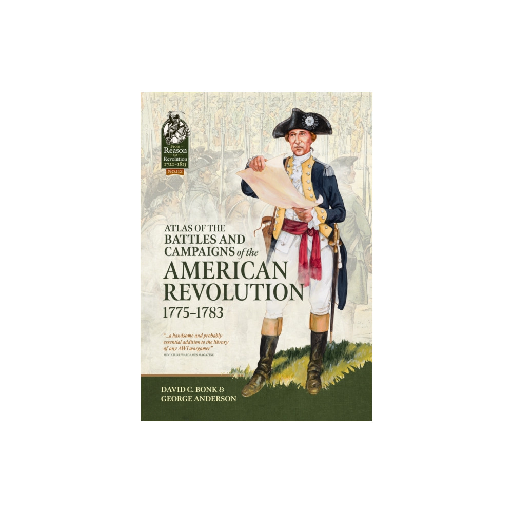 Produktbild för Atlas of the Battles and Campaigns of the American Revolution, 1775-1783 (häftad, eng)