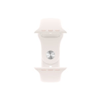 Produktbild för Apple Watch Series 11 (GPS) - guldrosa aluminium - smart klocka med sportband - lätt rouge - 64 GB