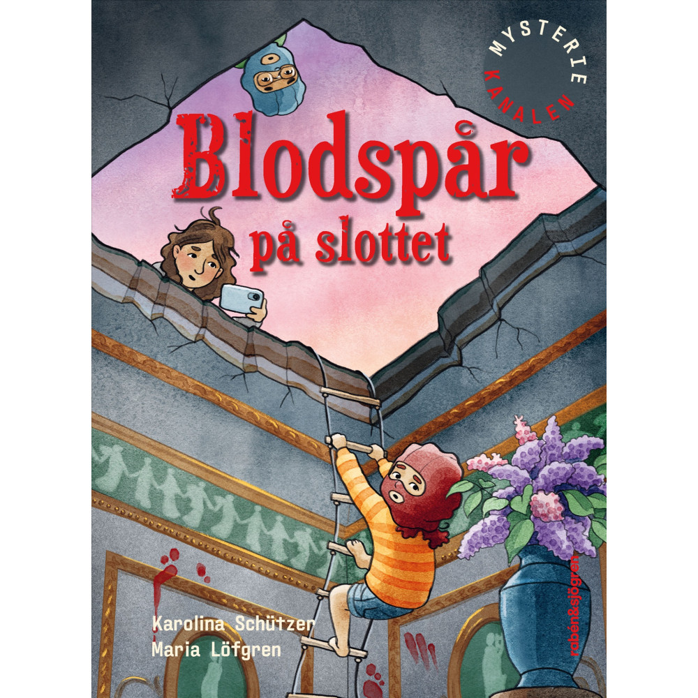 Produktbild för Blodspår på slottet (inbunden)