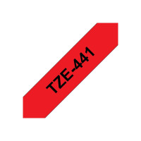 Produktbild för Brother TZe-441 - bandlaminat - 1 kassett(er) - Rulle (1,8 cm x 8 m)