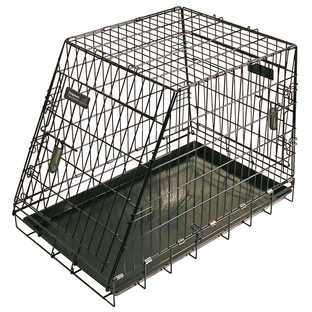 Produktbild för Stålbur Standard Lutande 92,5cm Svart