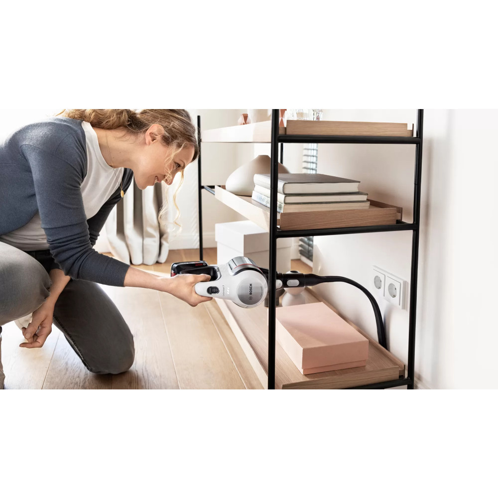 Produktbild för Bosch Unlimited 7 BBS711W - dammsugare - sladdlös - skaft/handhållen laddare medföljer - vit