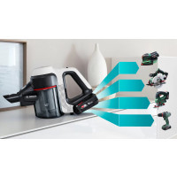 Produktbild för Bosch Unlimited 7 BBS711W - dammsugare - sladdlös - skaft/handhållen laddare medföljer - vit