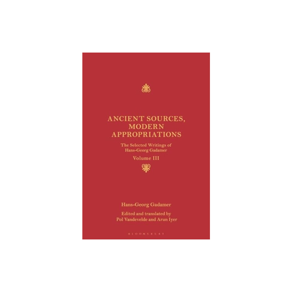 Produktbild för Ancient Sources, Modern Appropriations (inbunden, eng)